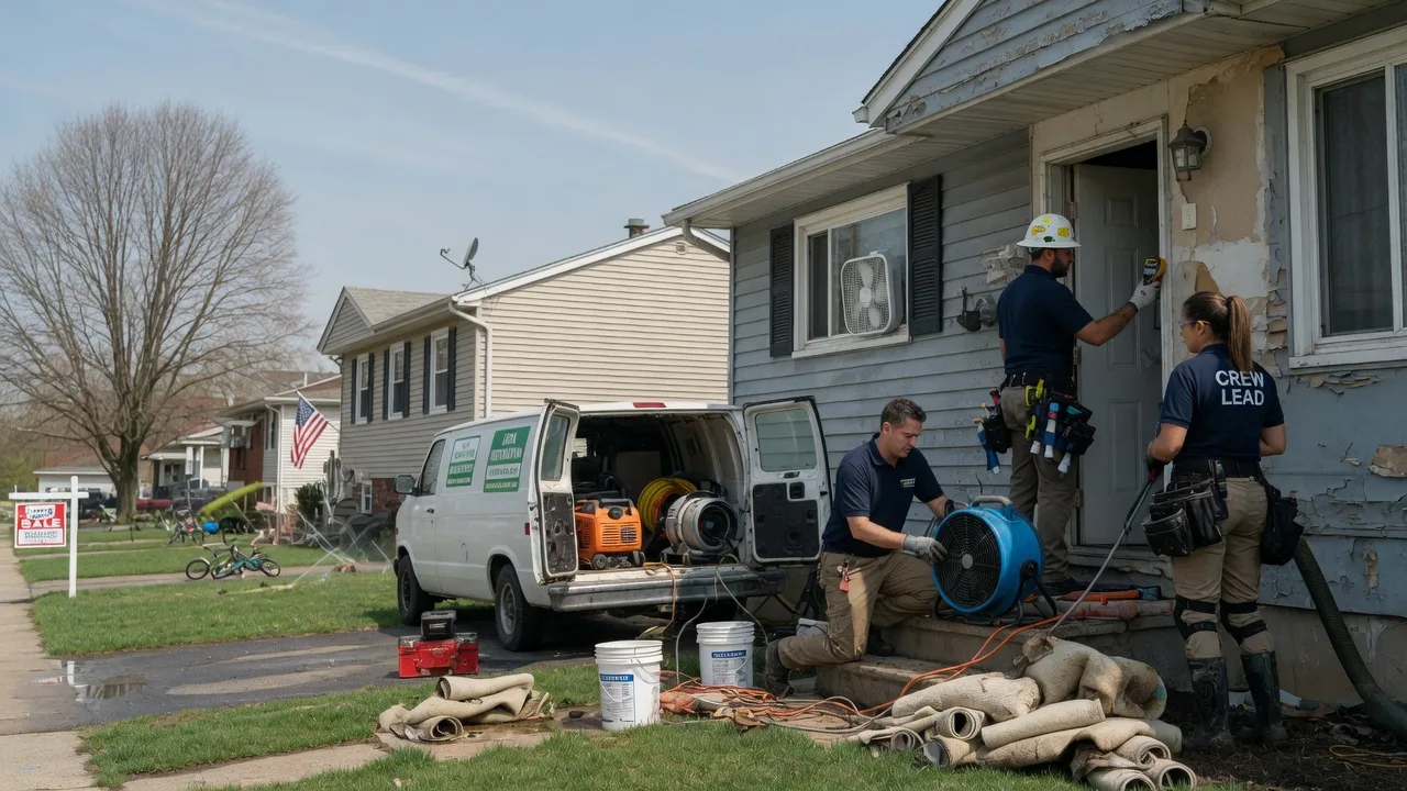 Flood Cleanup in Bridge City, TX near me