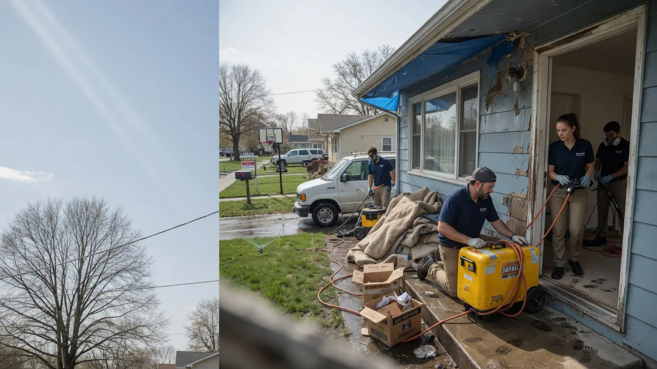 Basement Flood Cleanup in Bridge City, TX near me